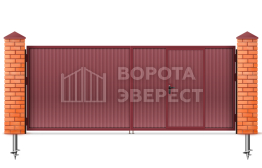 Распашные ворота 2000×2750 Came ВЭ-1968